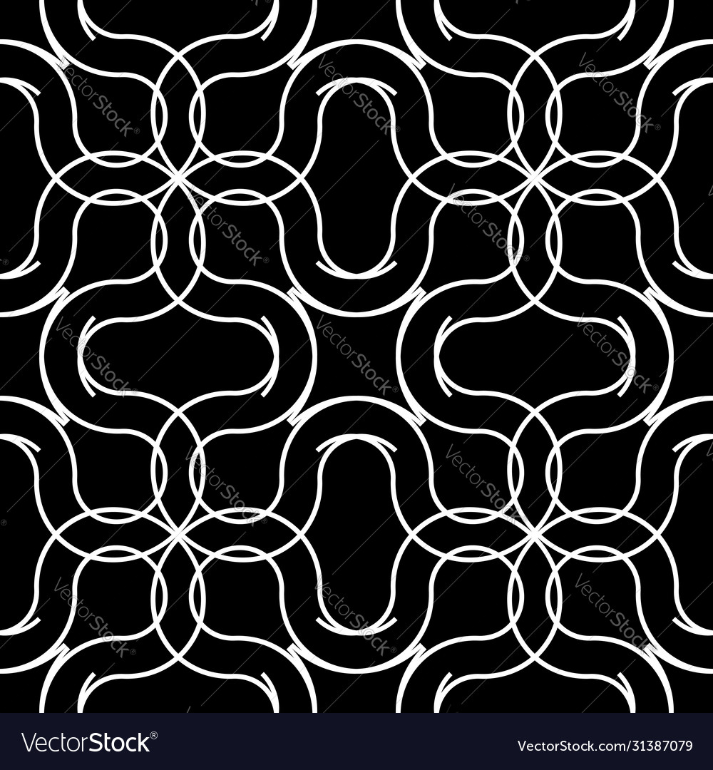 Design seamless monochrome grid pattern