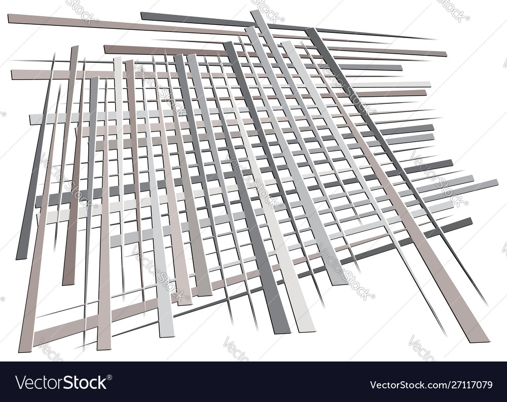 Grid mesh with dynamic lines intersecting stripes Vector Image Grid mesh with dynamic lines intersecting stripes