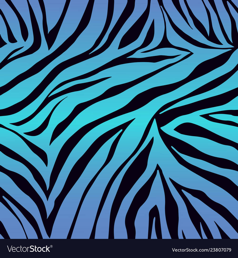 Print zebra ornament seamless pattern vector image Print zebra ornament seamless pattern