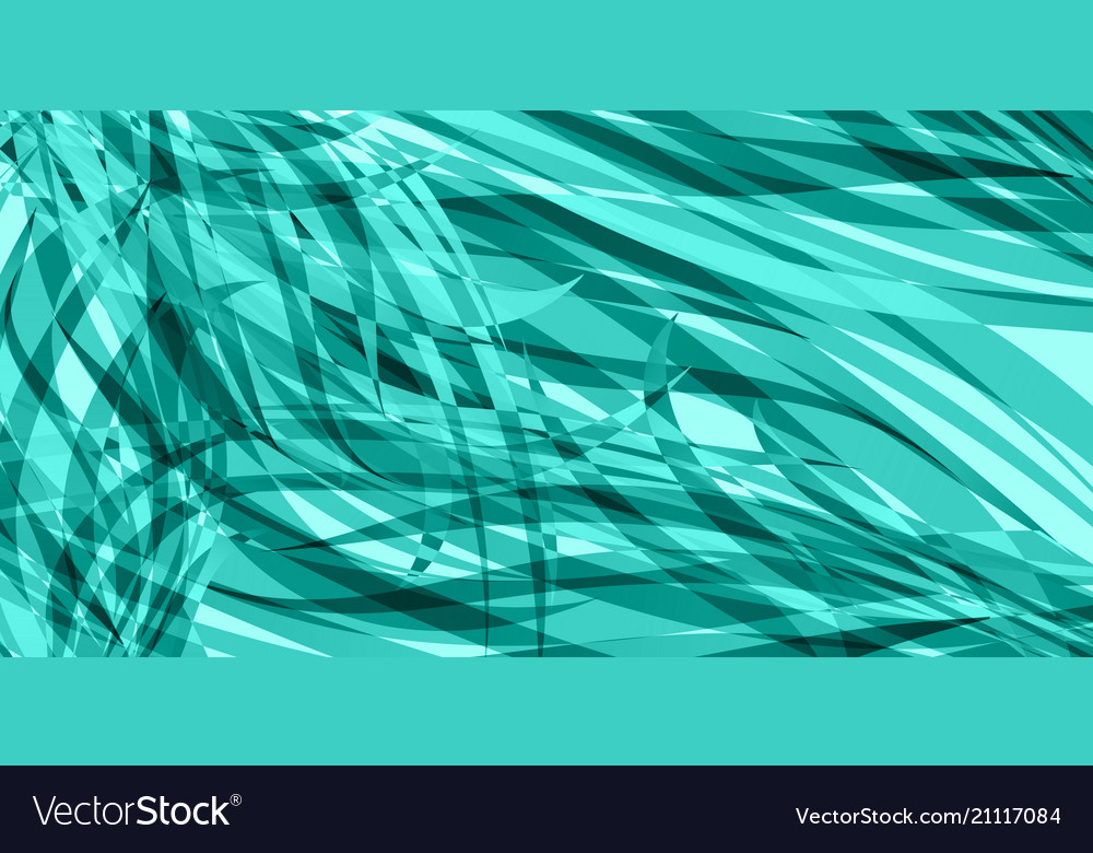 Background of smooth azure lines