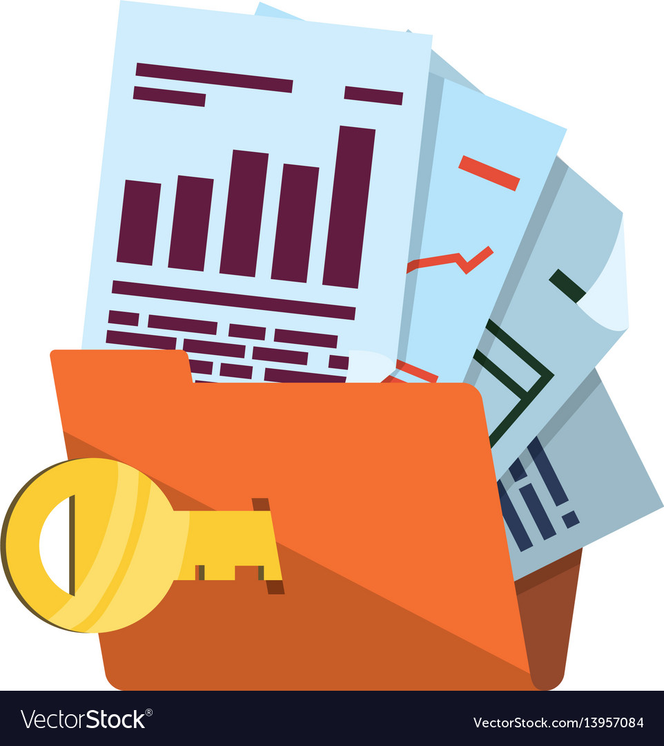 Folder password key documents