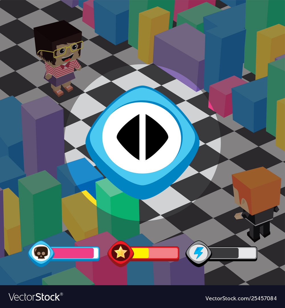 Game ui menu application mobile app
