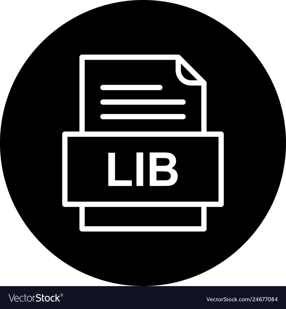 Lib file document icon