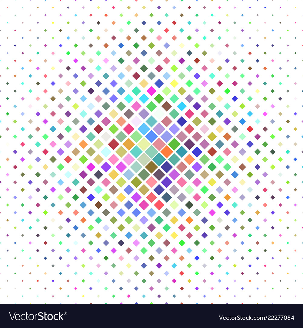 Multicolored square pattern background - geometric