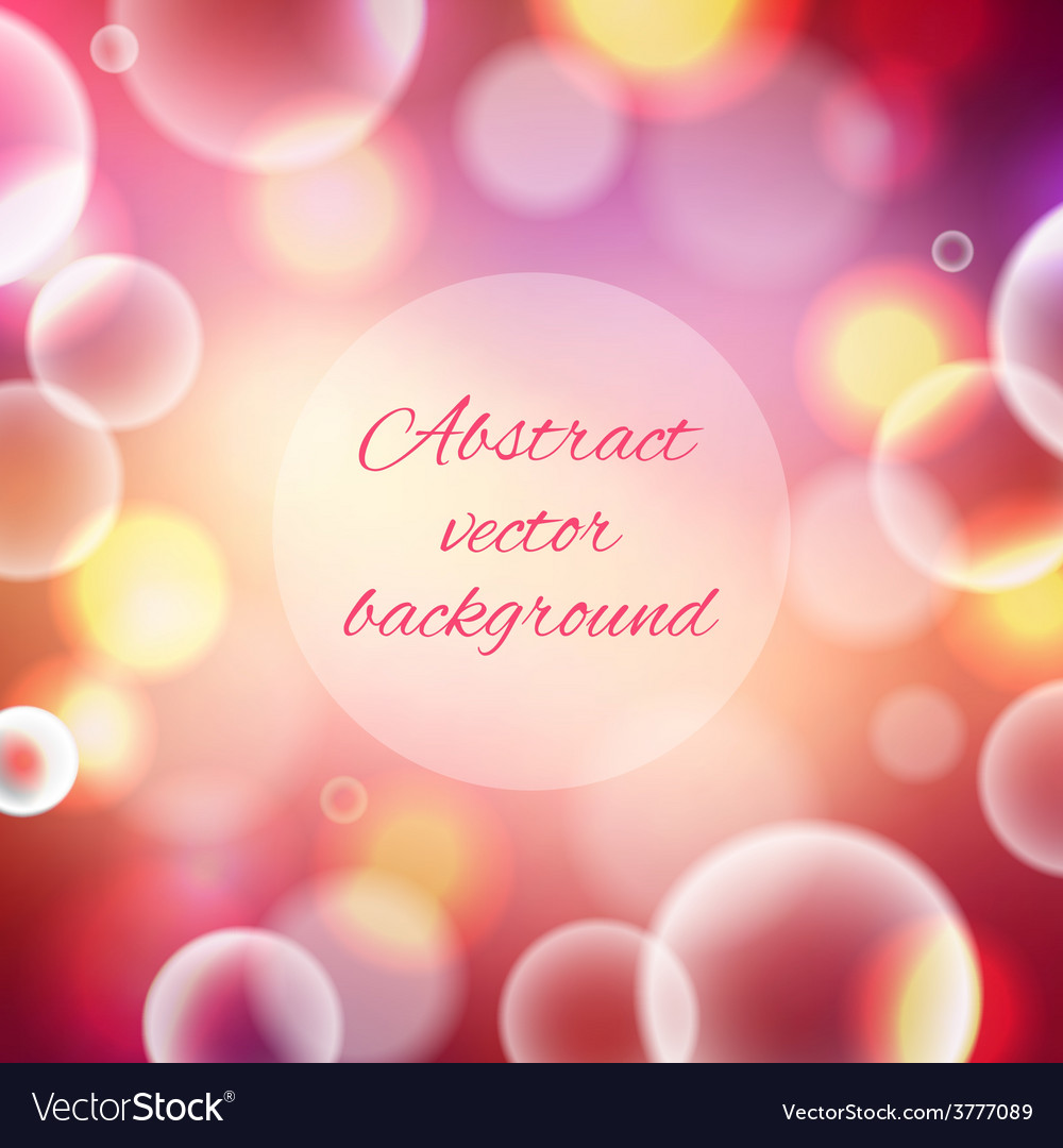 Abstract colorful shining bokeh background