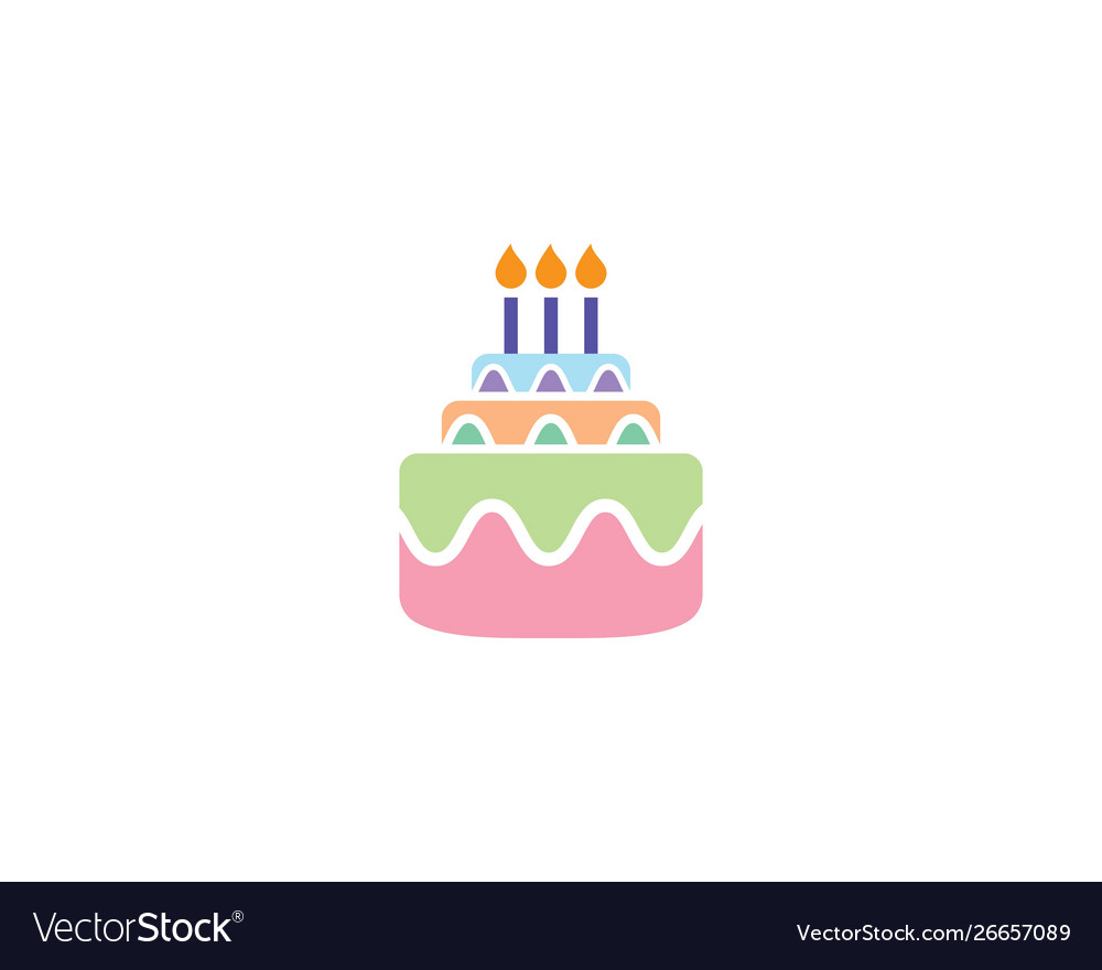 Cake logo Royalty Free Vector Image - VectorStock