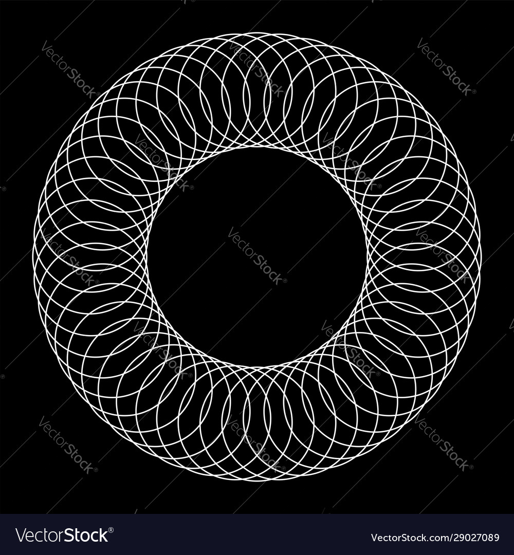 Circle lines pattern