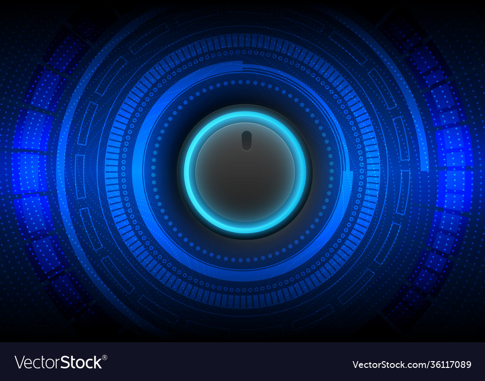 Circuit technology background with hi-tech vector image Circuit technology background with hi-tech