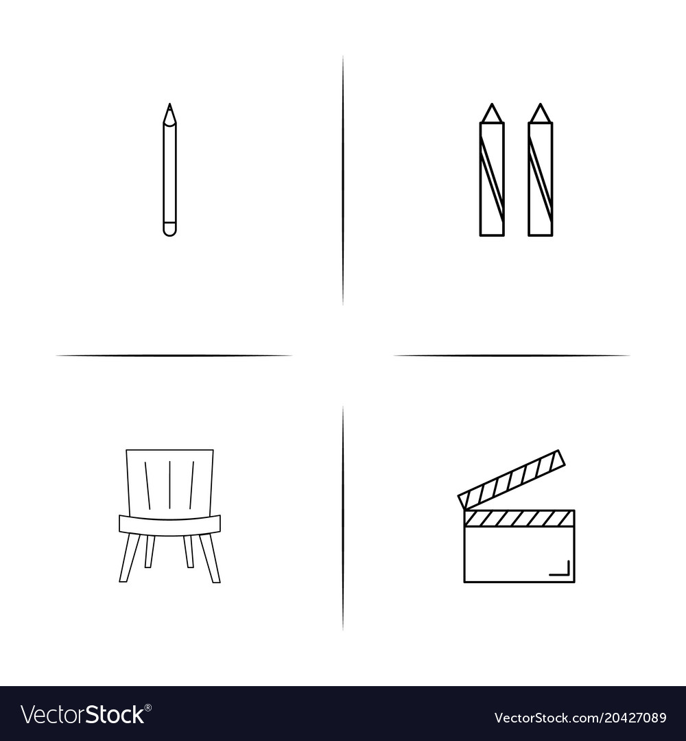 Creative process and design simple linear icon
