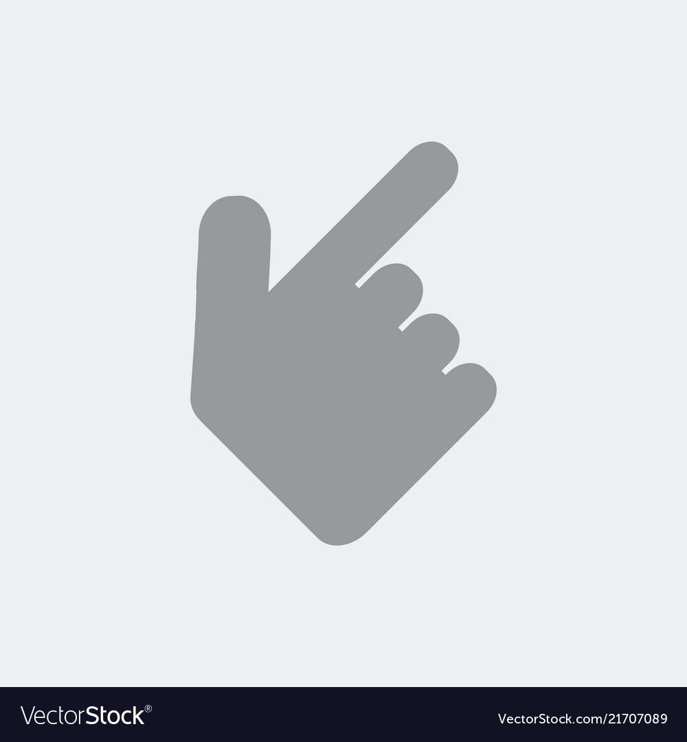 Hand showing the number two