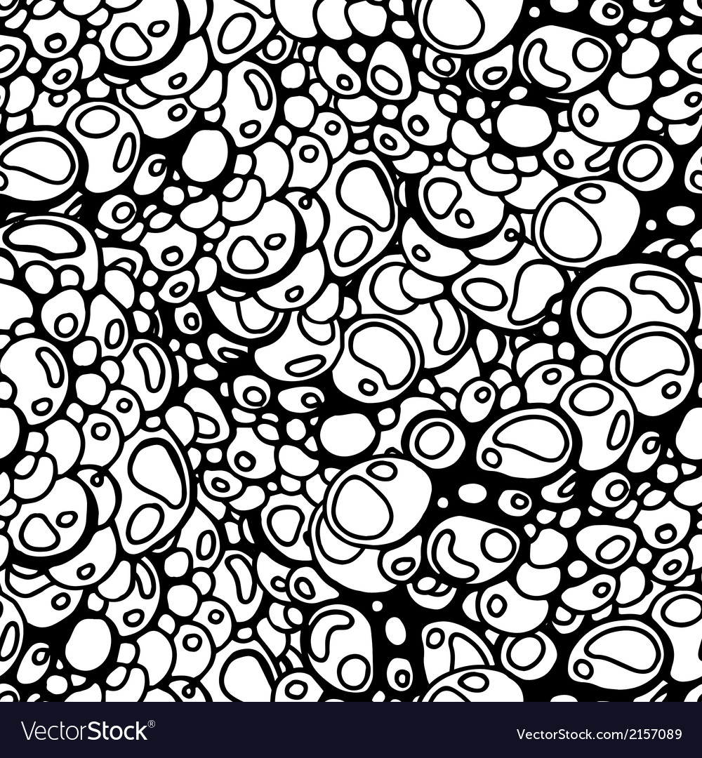 Pattern with bubbles