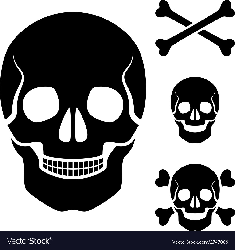 Skull Crossbones Symbol