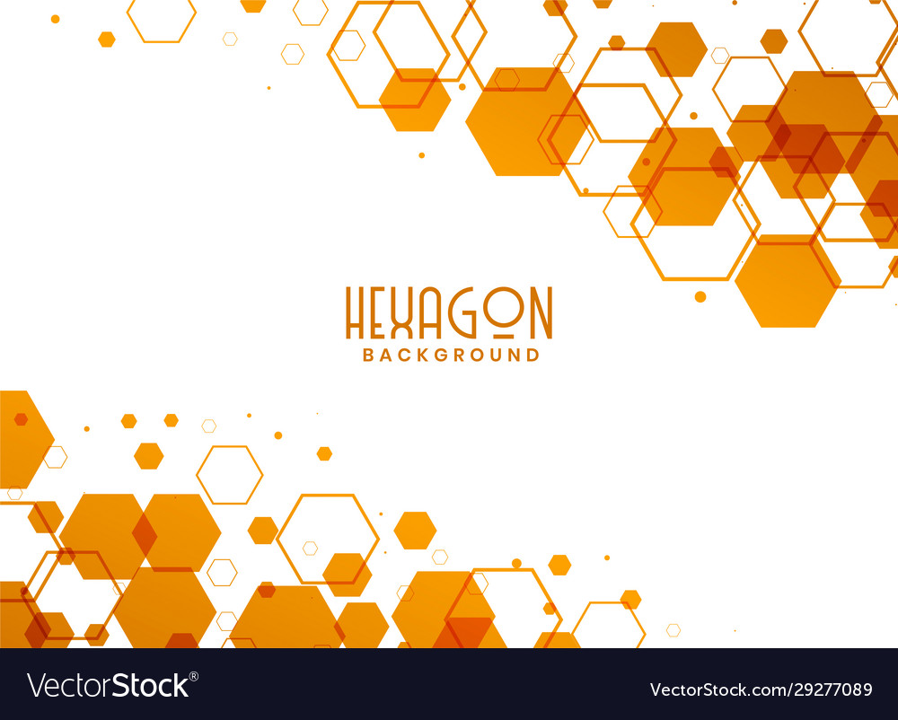 White and orange geometrical background Royalty Free Vector