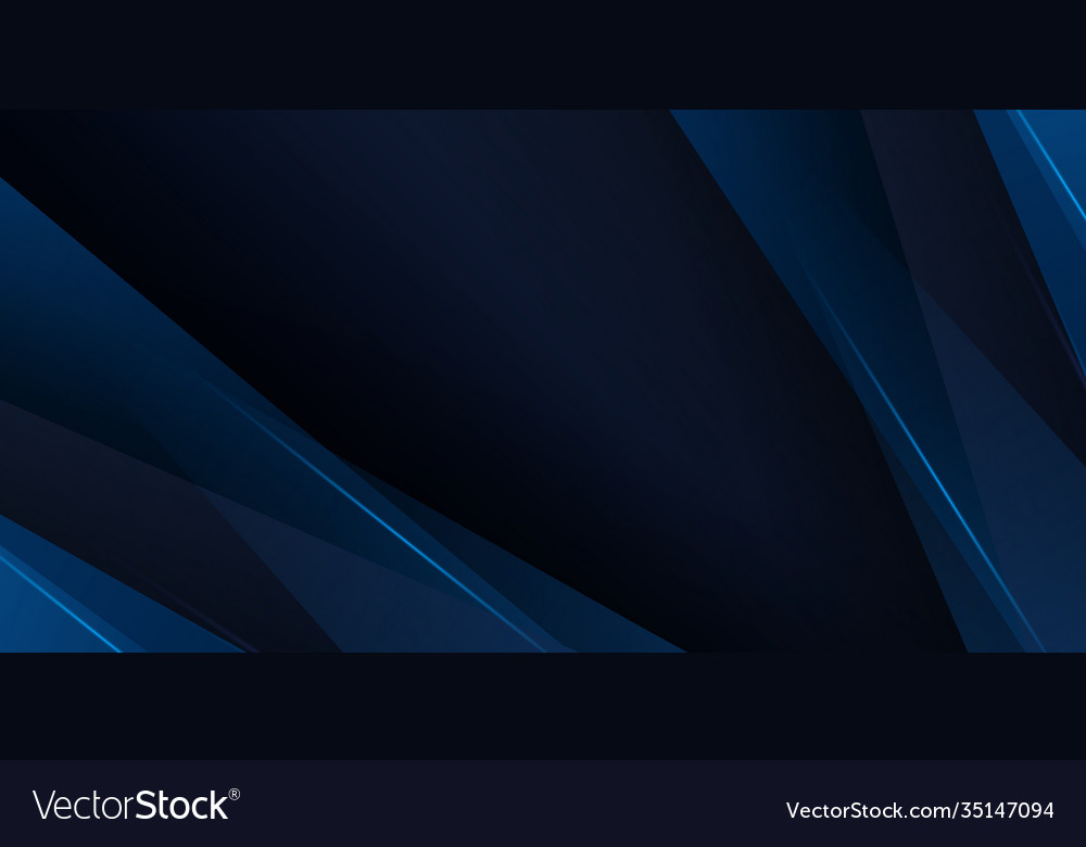 Dark blue background with abstract graphic Vector Image