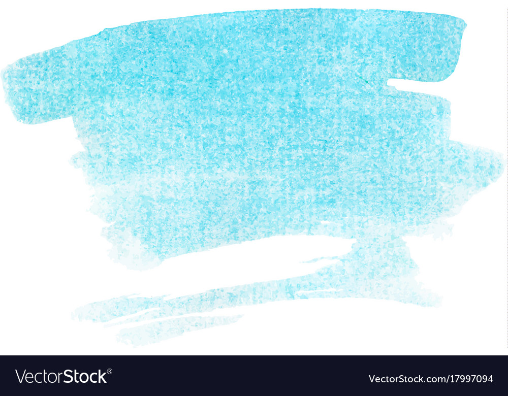 Light Blue Turquoise Watercolor Splash