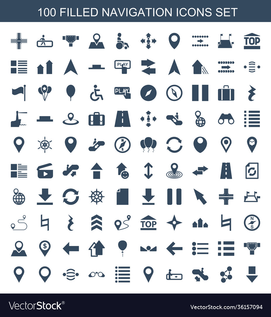 Navigation icons