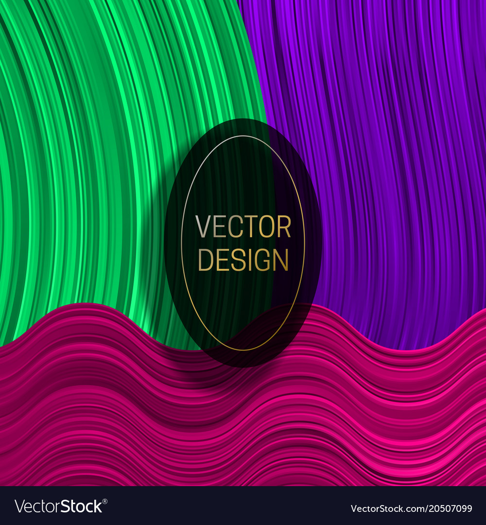 Elliptic frame on colorful dynamic background