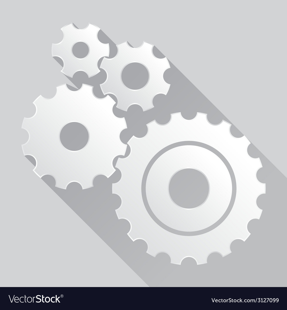 Gears Royalty Free Vector Image - Vectorstock