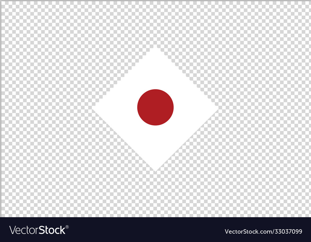 Japan Flagge Diamant national