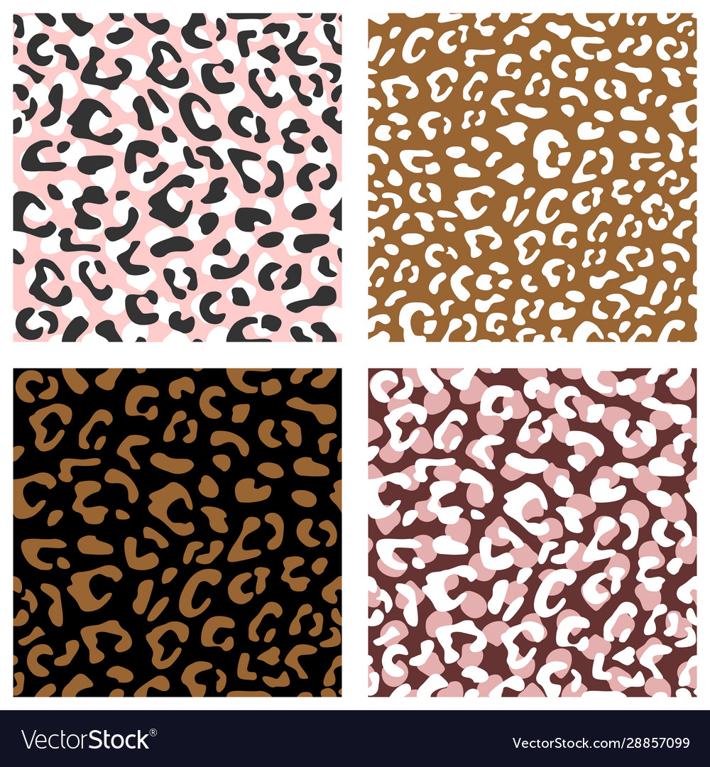 Leopard Print Seamless Pattern