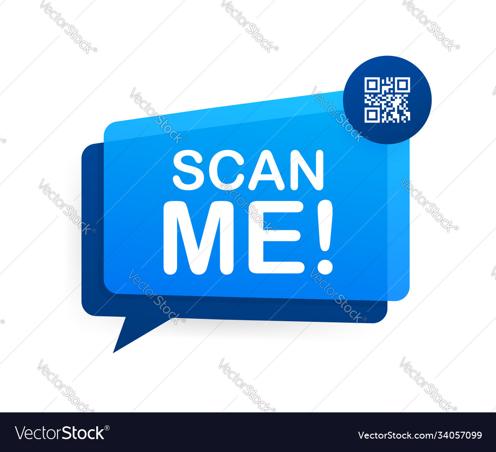 QR Code Scan Me Smartphone