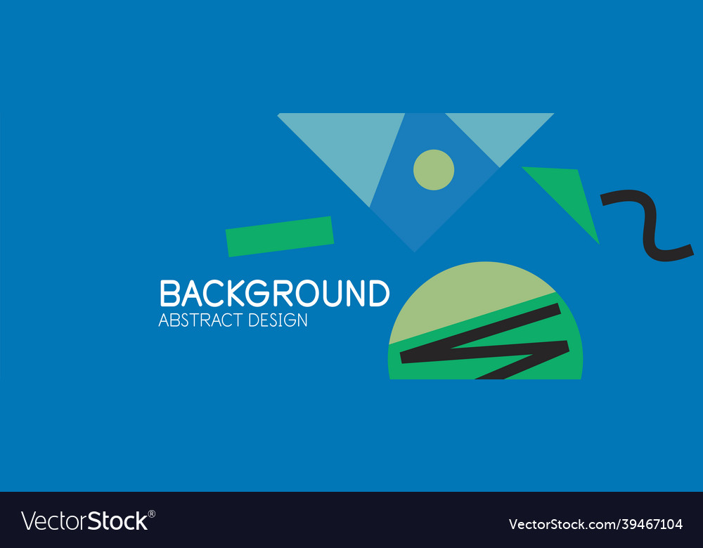Abstract background blocks lines triangles vector image Abstract background blocks lines triangles