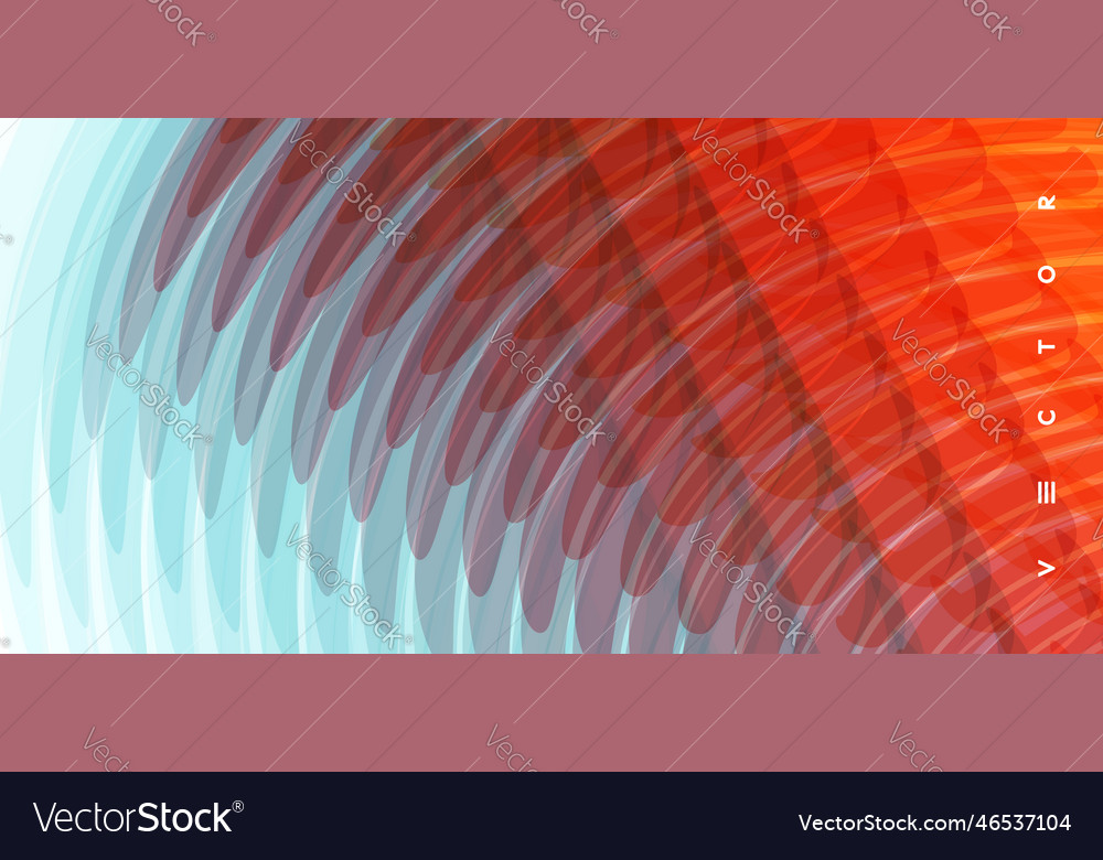 Abstract wavy background with dynamic effect