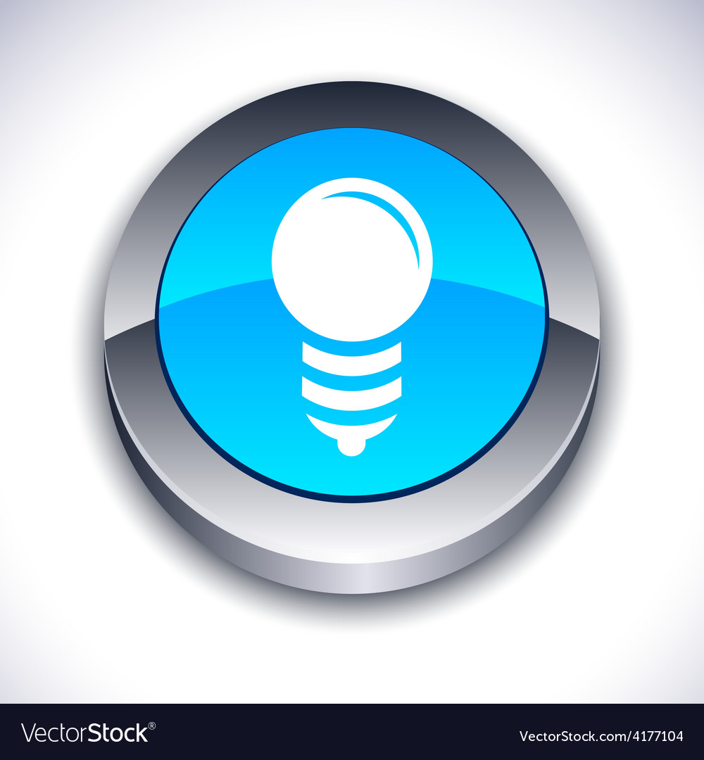 Bulb 3d button