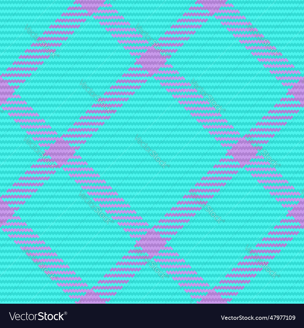 Fabric texture tartan of seamless check plaid Vector Image