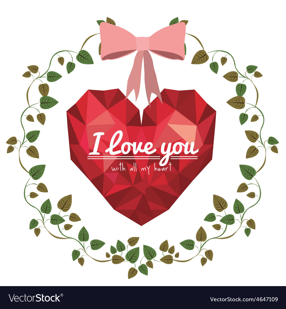 You are my love Royalty Free Vector Image - VectorStock