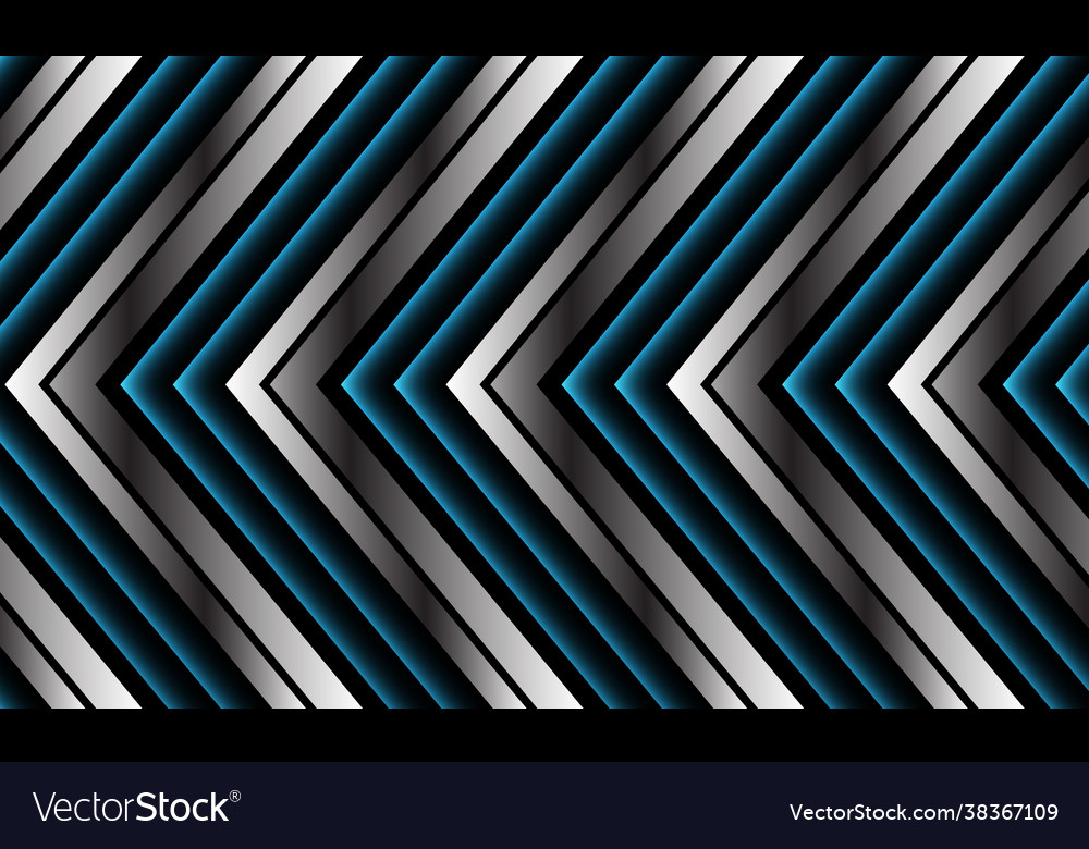 Metallic Arrow Abstract Pattern