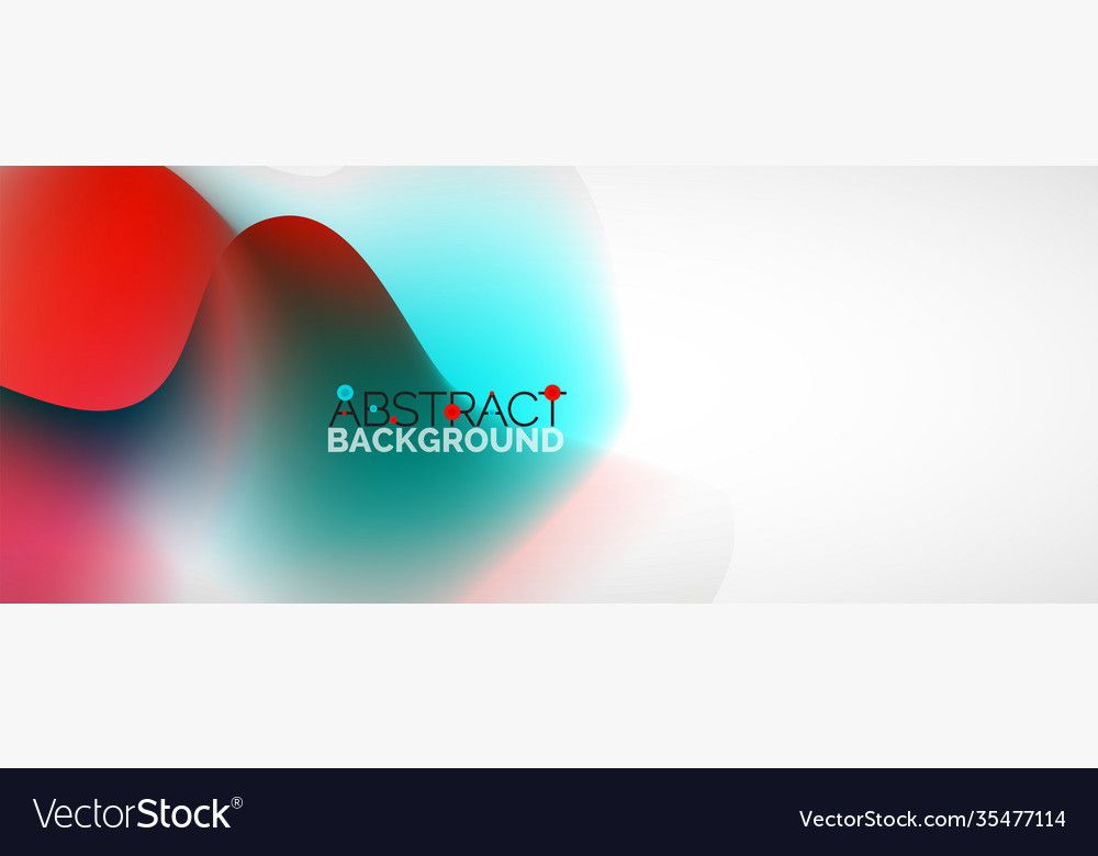 Fluid color gradient abstract background trendy Vector Image Fluid color gradient abstract background trendy