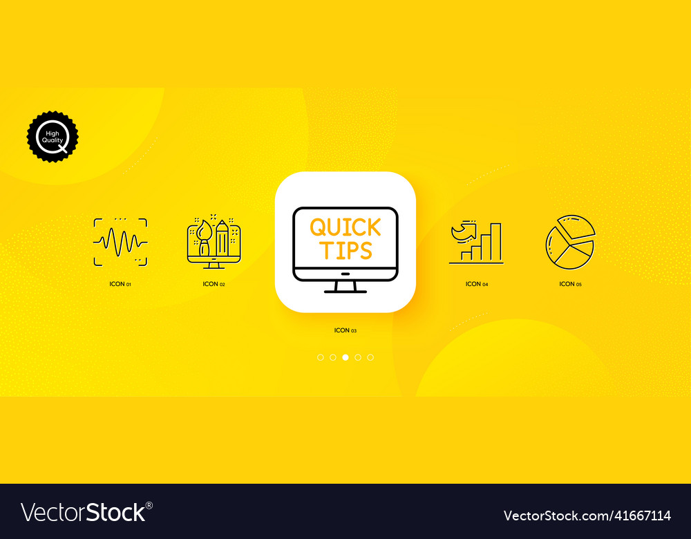 Growth Chart Sprachwelle und Web Tutorials minimal vector image Growth Chart Sprachwelle und Web Tutorials minimal
