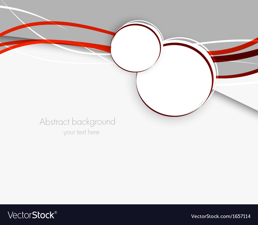 Red Line Abstract Background