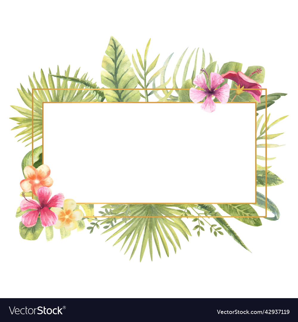 A rectangular frame Vector Image A rectangular frame
