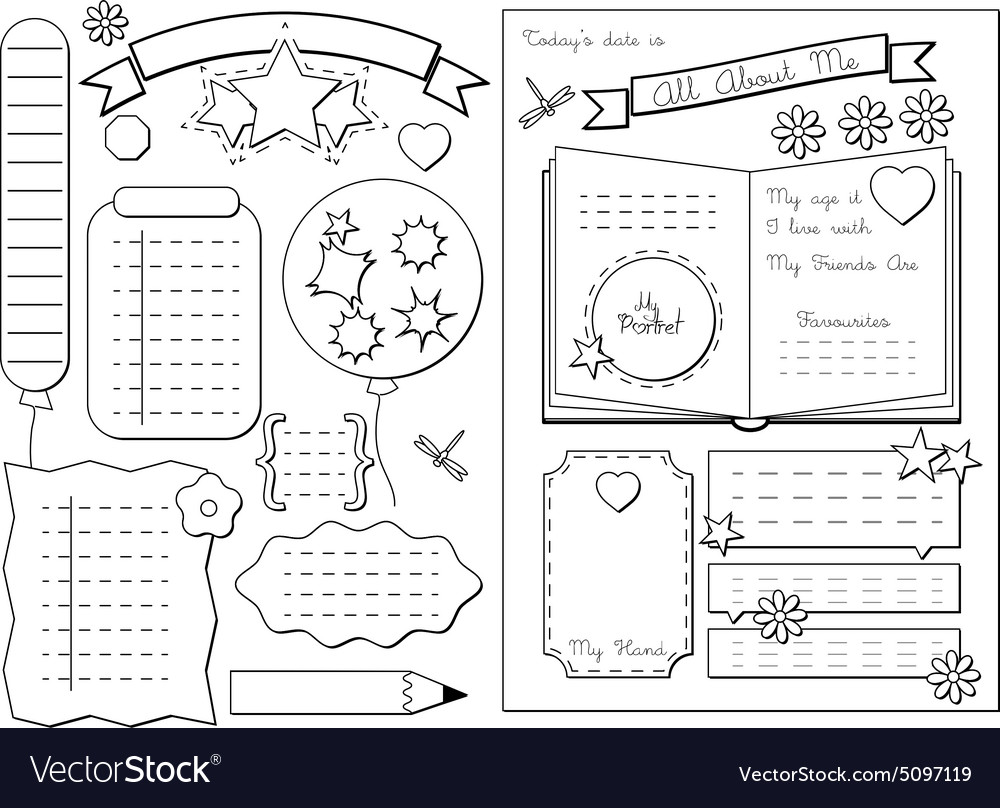 Back To School All About Me Free Printable