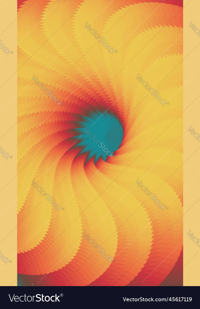 Concentric abstract pattern 3d