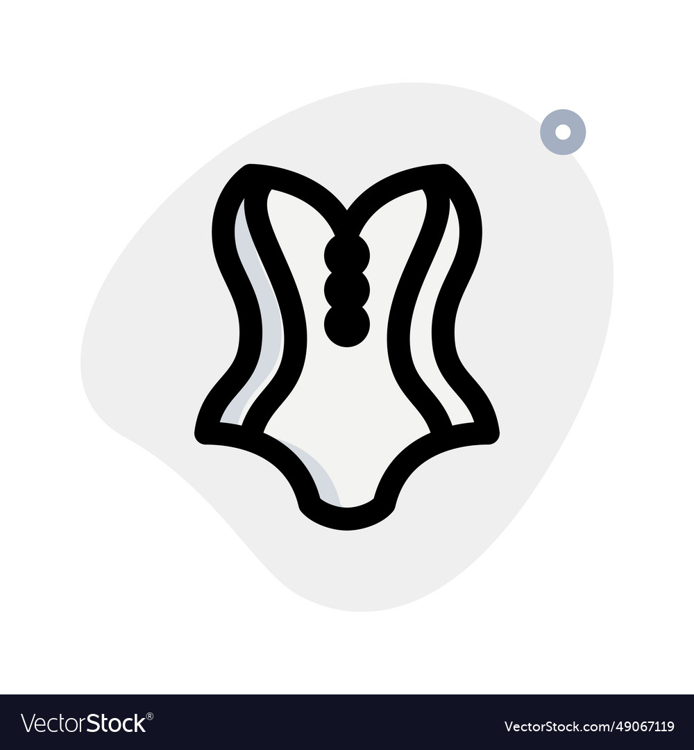 Corset close fitting undergarment for female