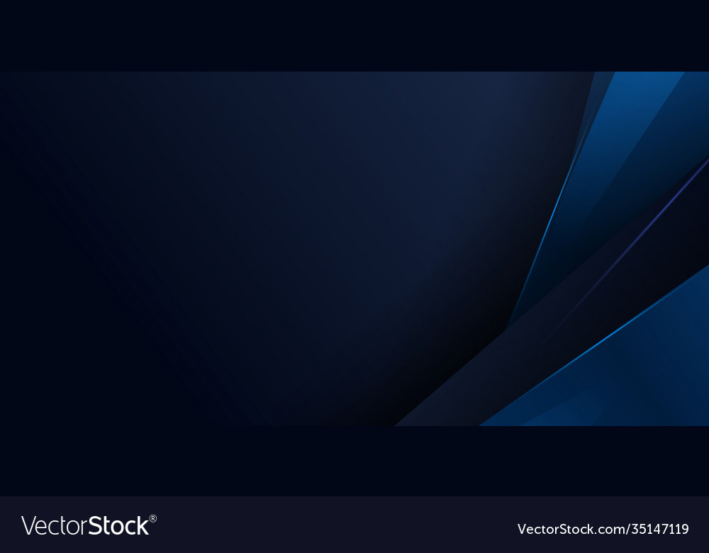 Dark blue modern light presentation background