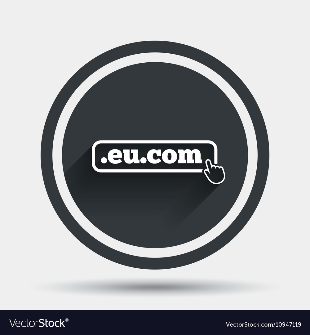 Domain eucom sign icon internet subdomain