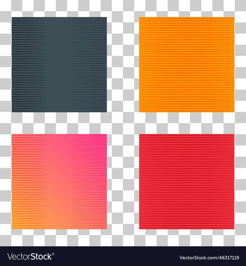 Set of graphic web background horizontal line vector image Set of graphic web background horizontal line