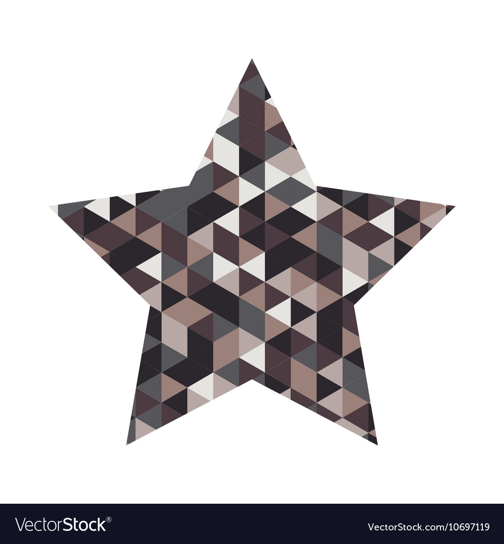 Star mosaic icon