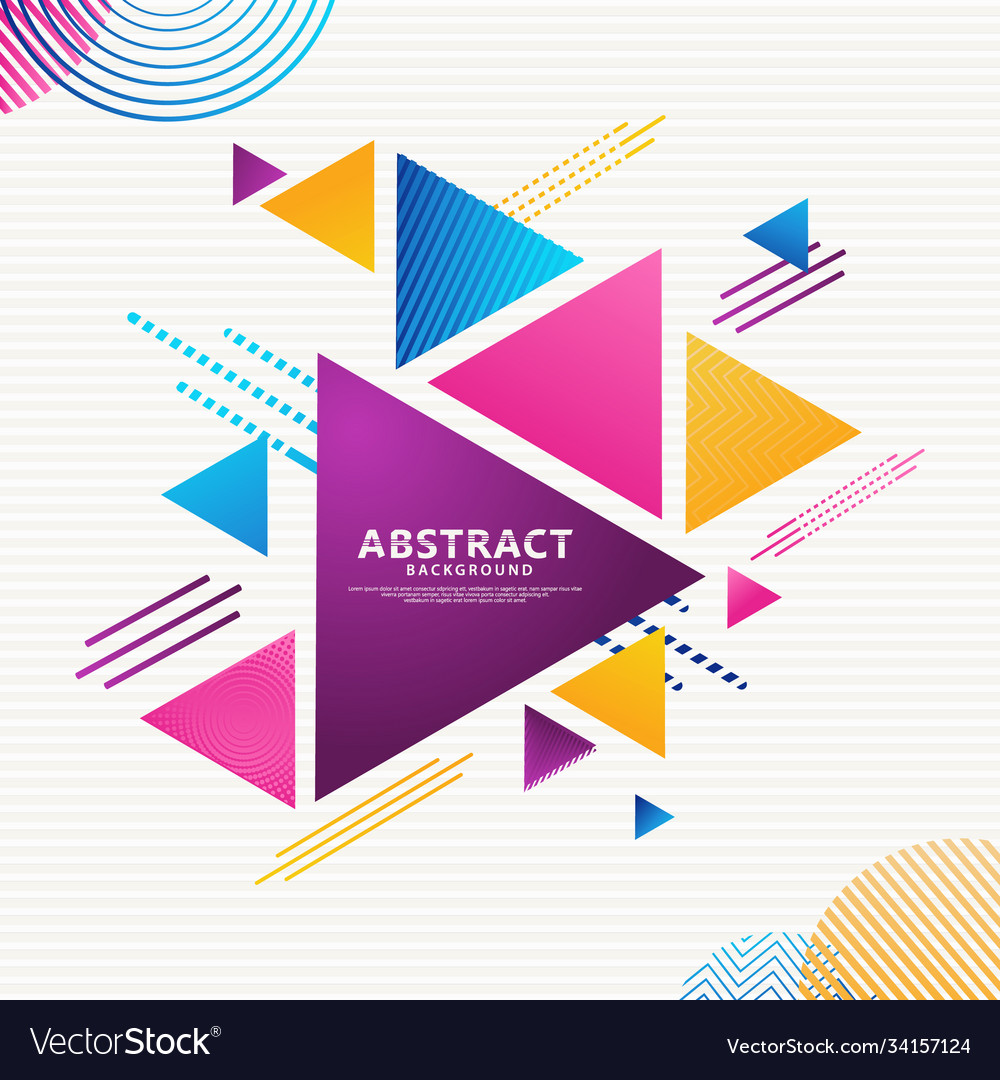 Dynamic and futuristic abstract minimalist
