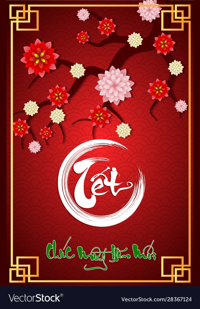 Happy vietnamese new year luna