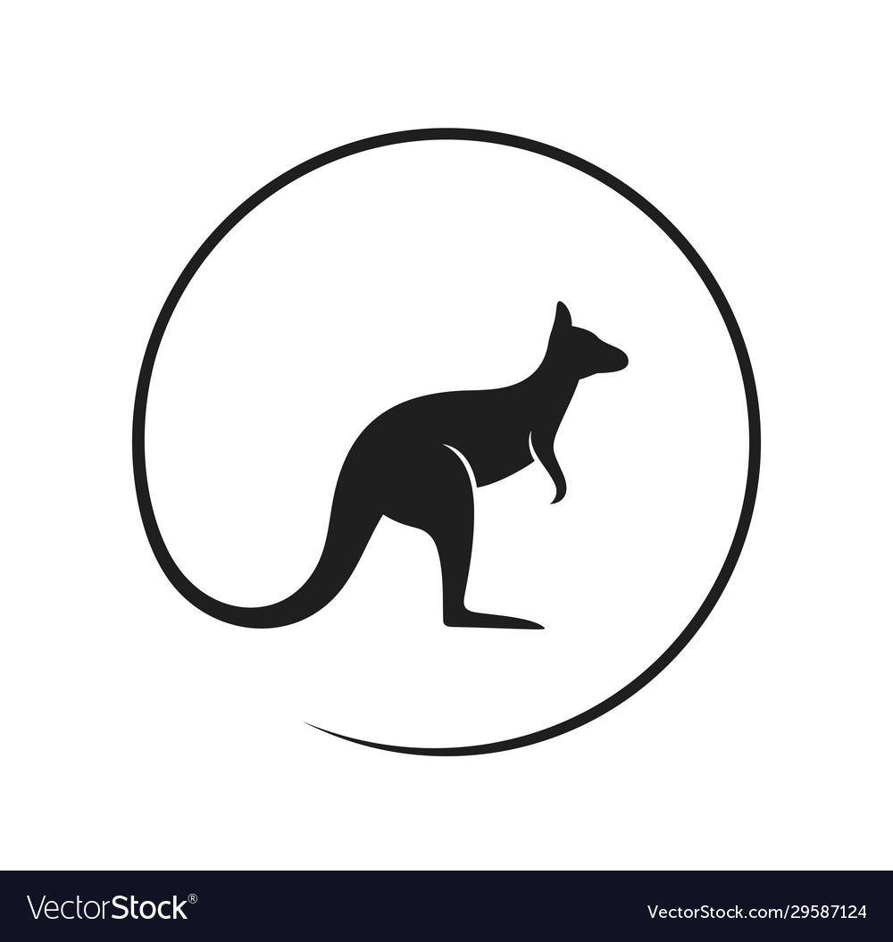 Kangaroo Royalty Free Vector Image - VectorStock