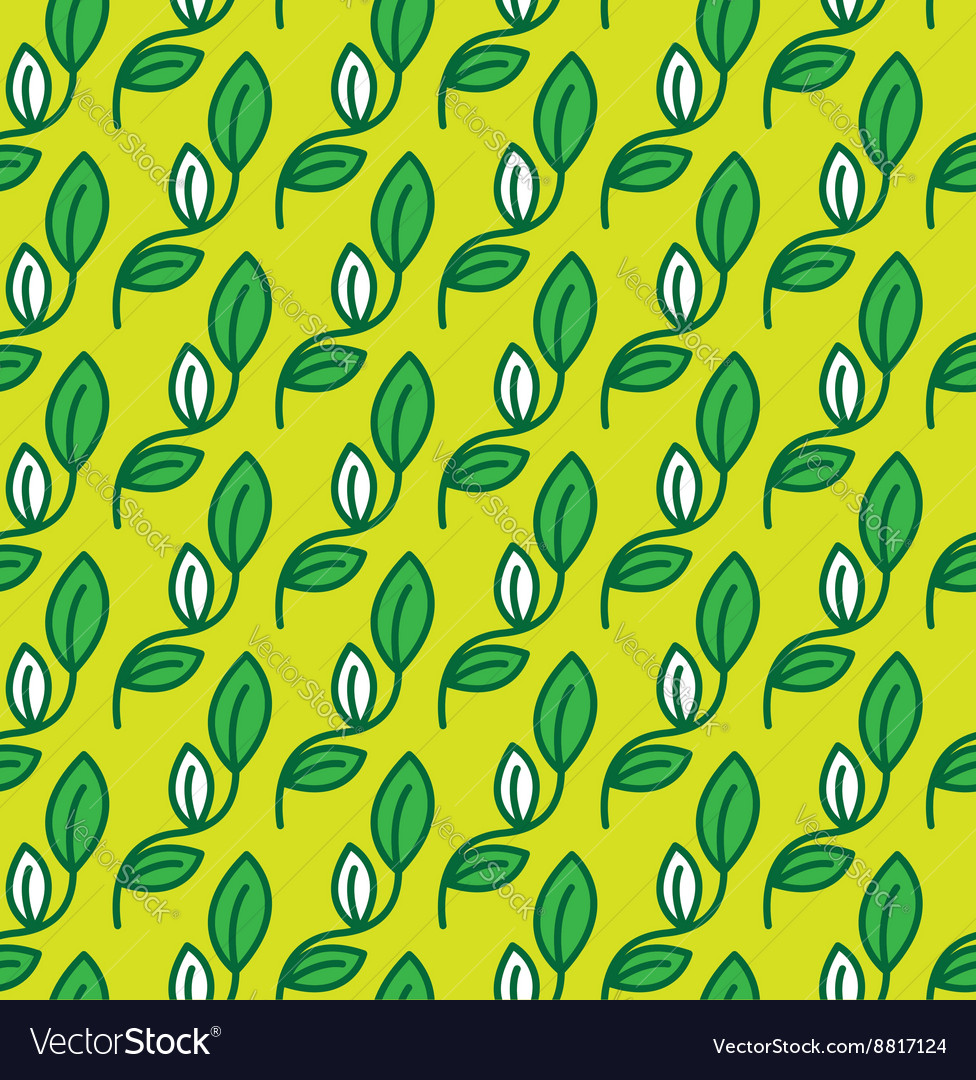 Leafy Seamless Pattern