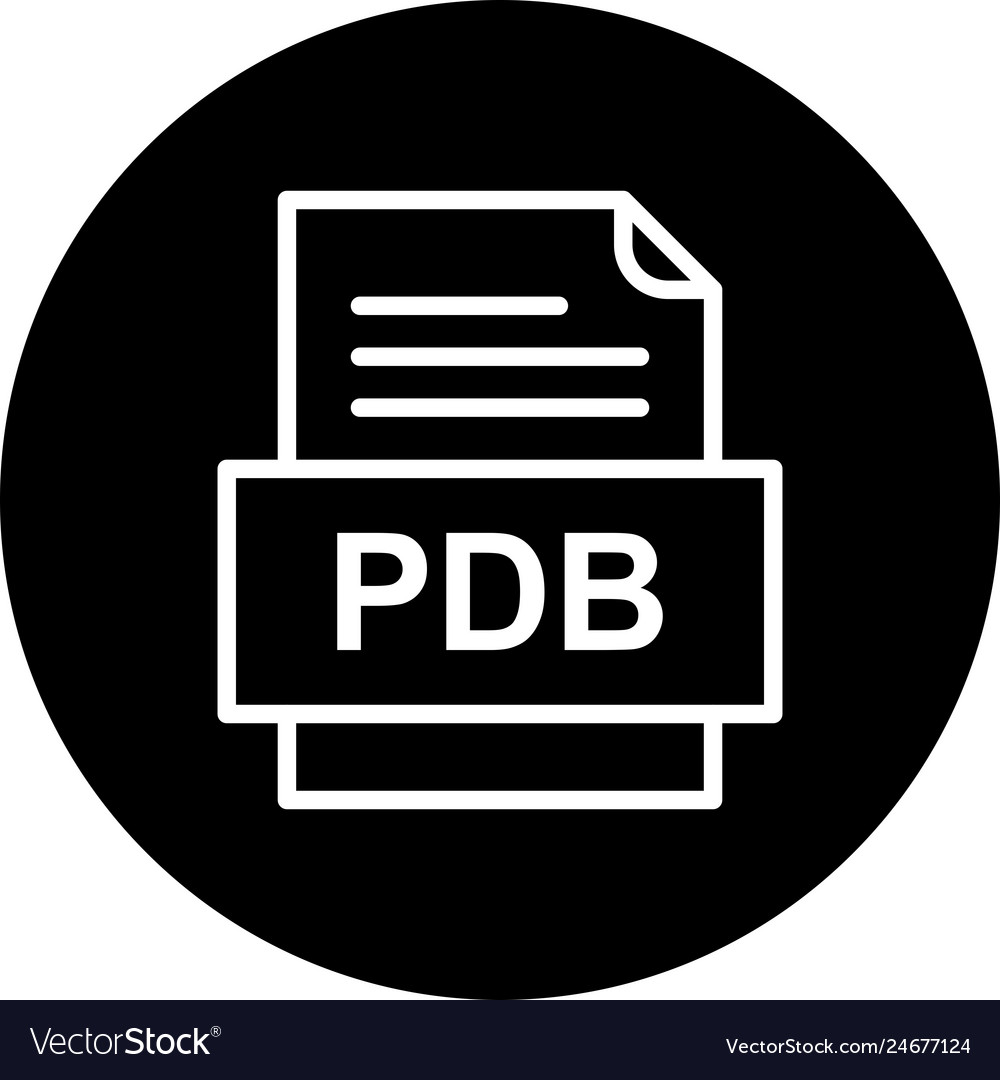 Pdb file document icon