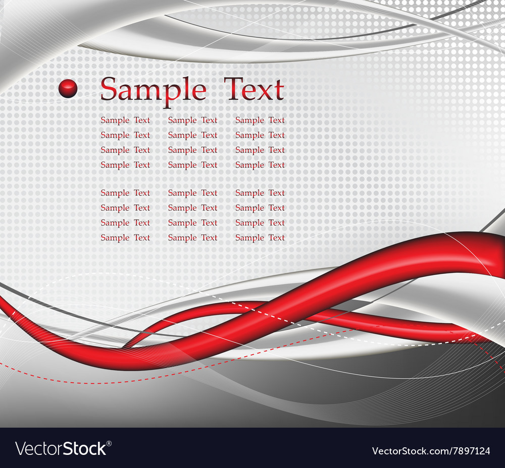Red tech abstract background