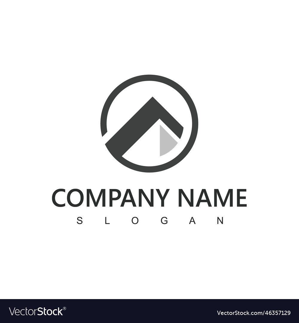 Modern Real Estate Logo - Home & Architektur