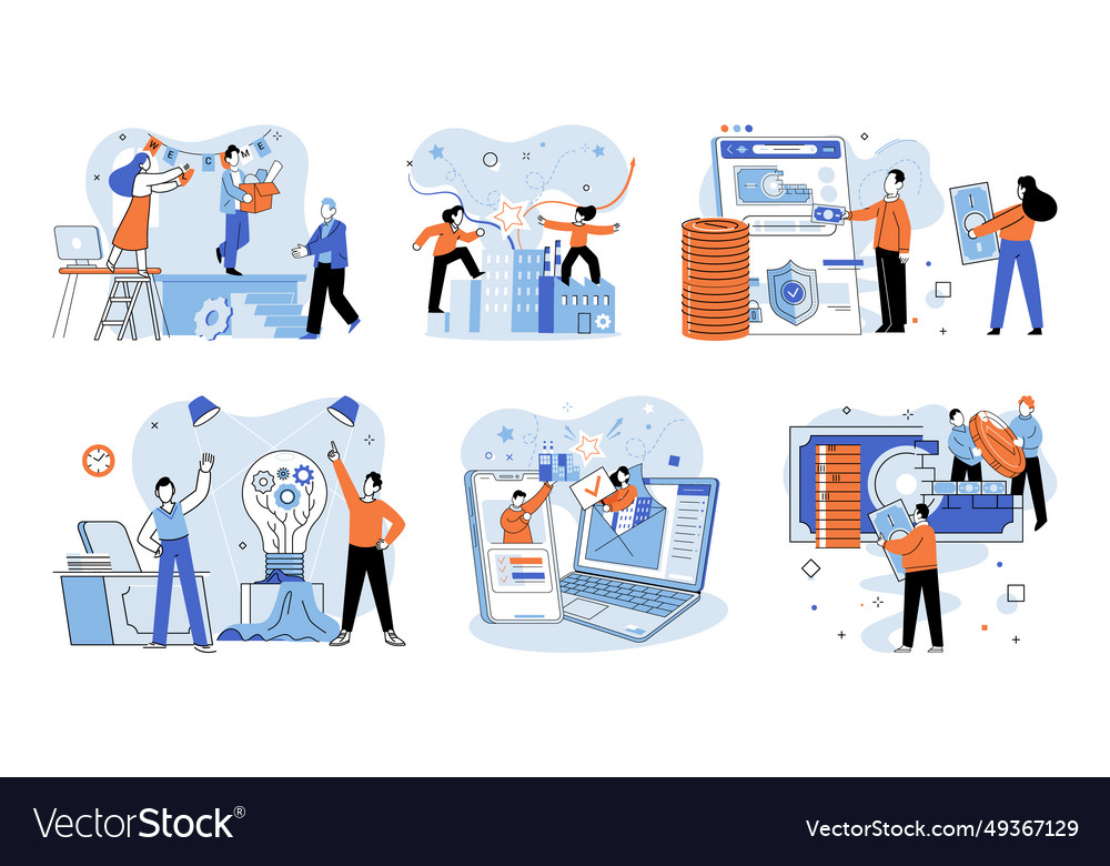 Working together open interaction among Vector Image Working together open interaction among